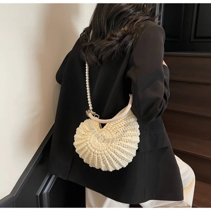 Crochet Conch Bag