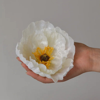 Artificial Poppy Flower Head
