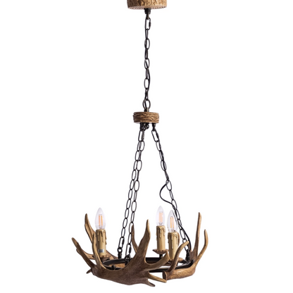 Bavarian Style Antler Chandelier