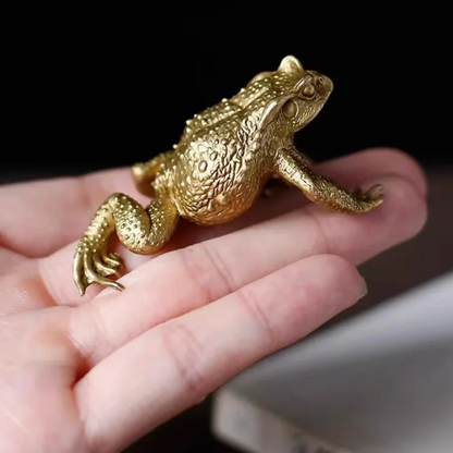 Copper Toad Ornament