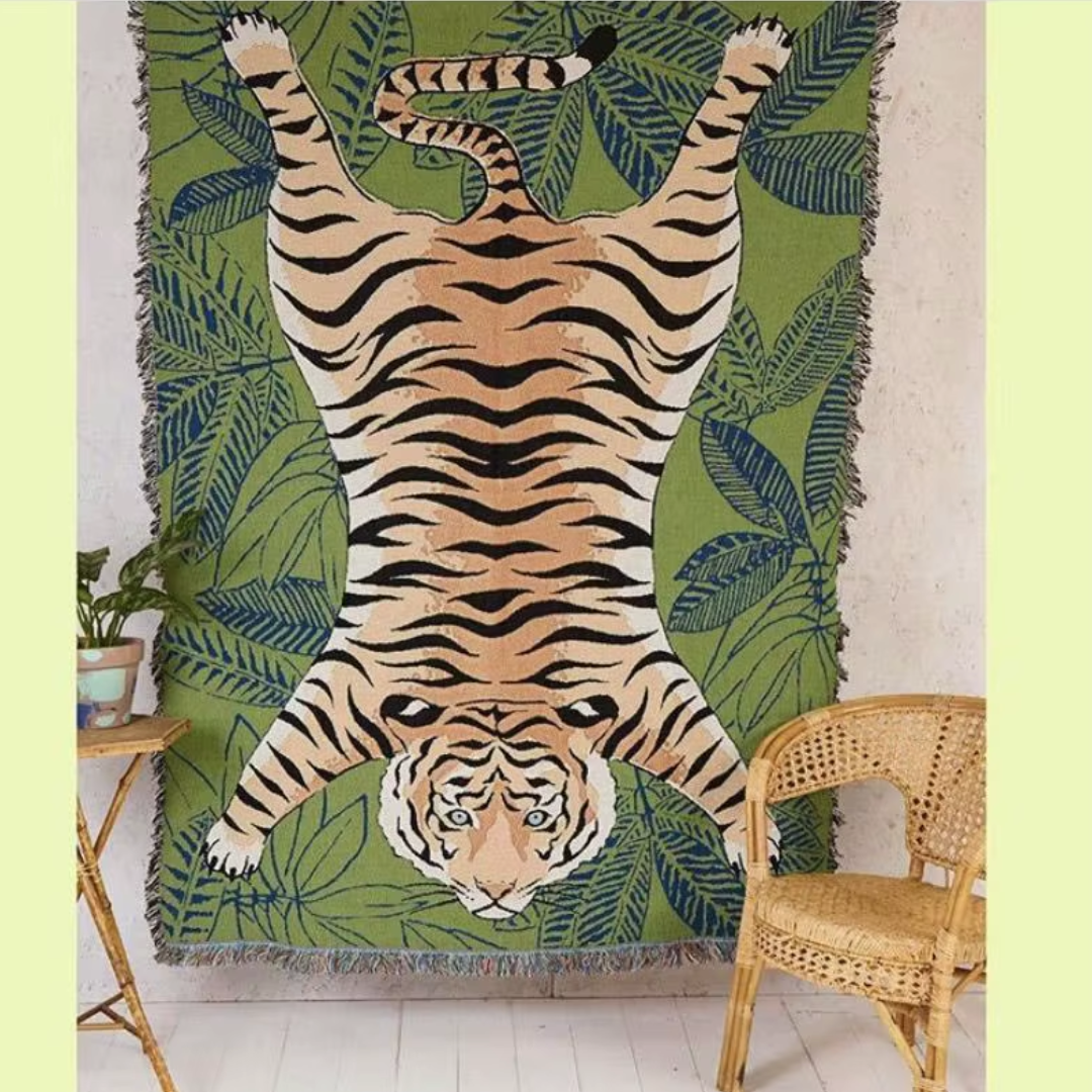 Tiger Leaf Throw