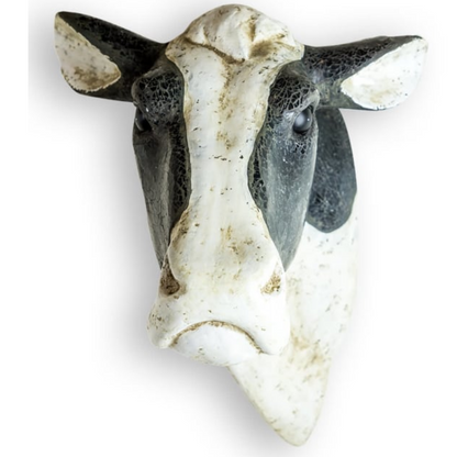 Cow Wall Head Hanging - Floral Fawna