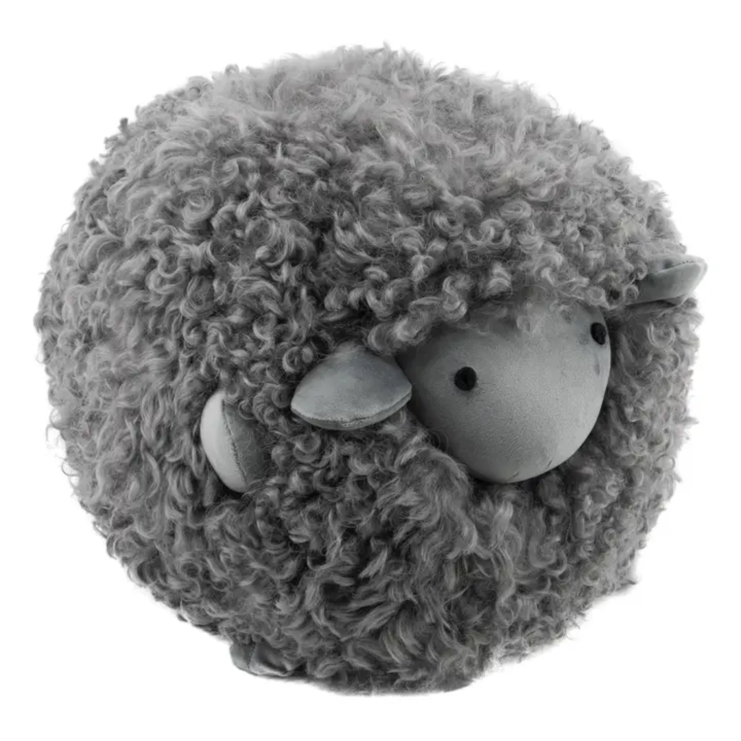 Shearling Lamb Stool