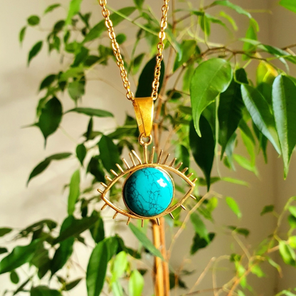 Evil Eye Crystal Necklace