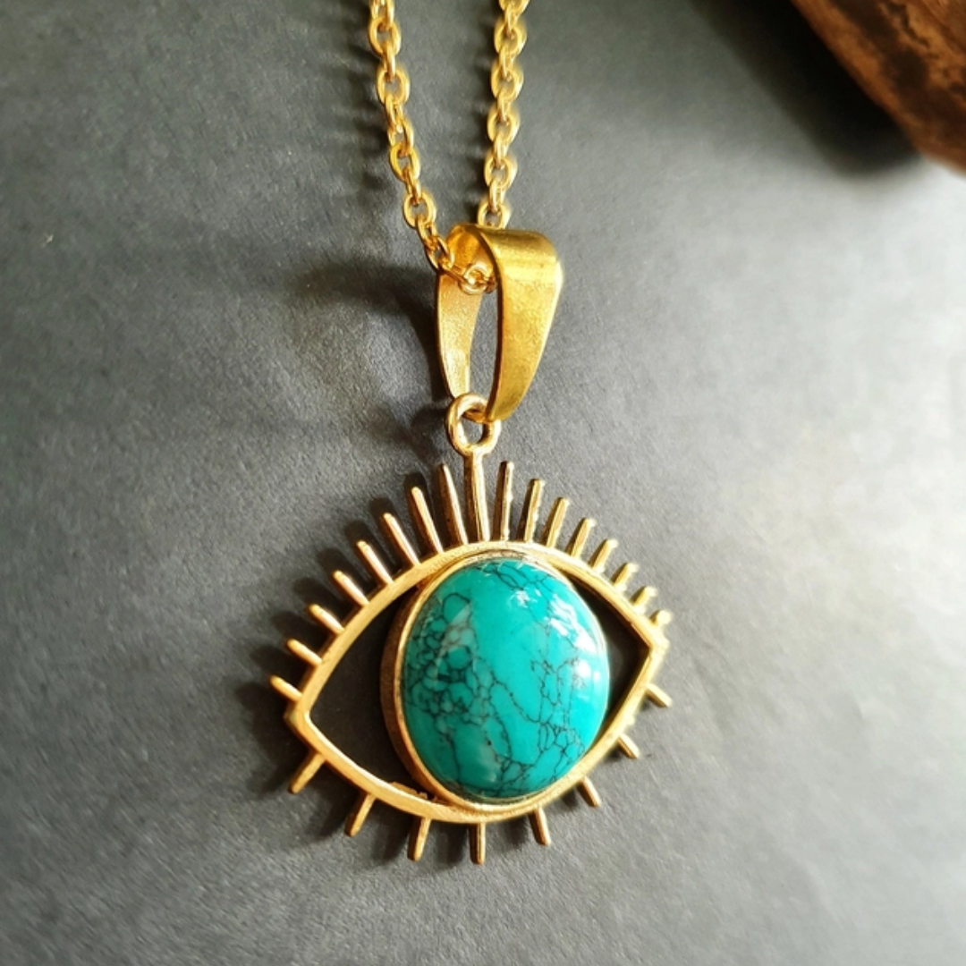 Evil Eye Crystal Necklace