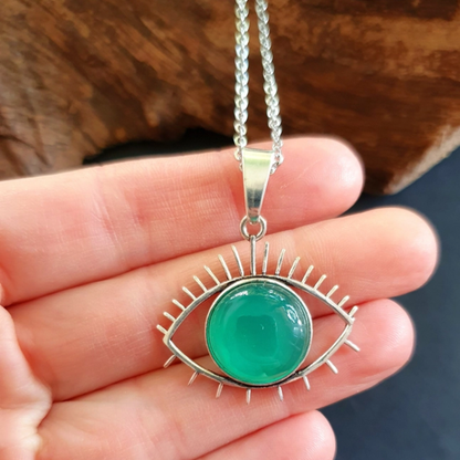 Evil Eye Crystal Necklace