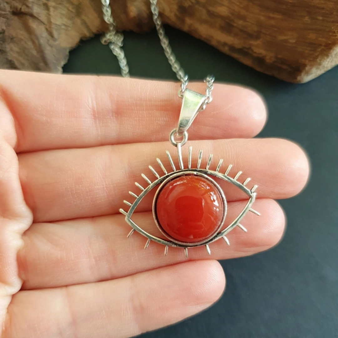 Evil Eye Crystal Necklace