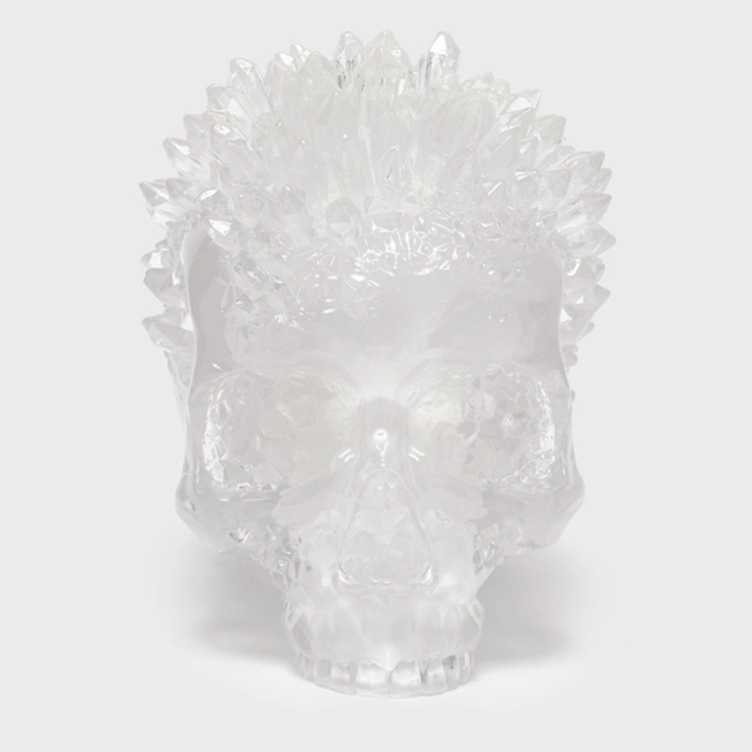 Geode Crystal Skull