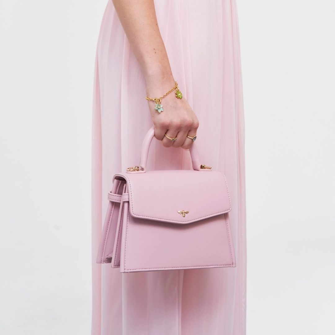 Pink Mini Structure Tote