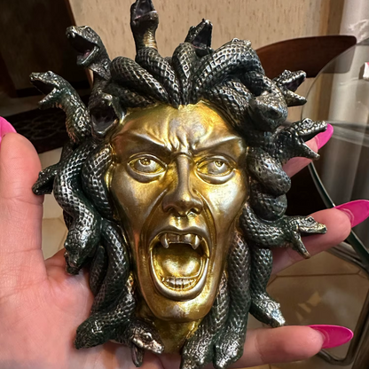 Medusa Head Wall Plaque