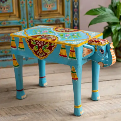 Hand Painted Gaja Table