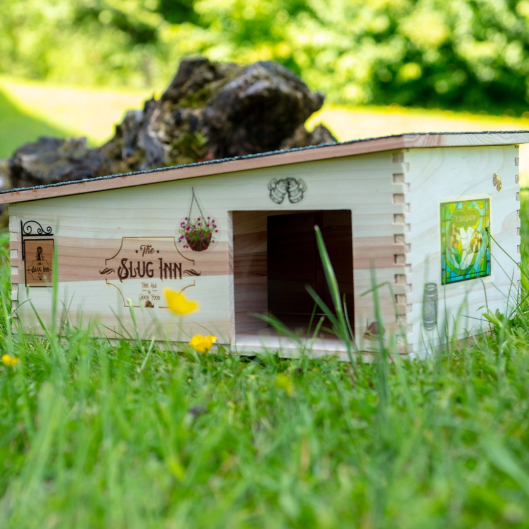 The Slug Inn Hedgehog House | Floral Fawna