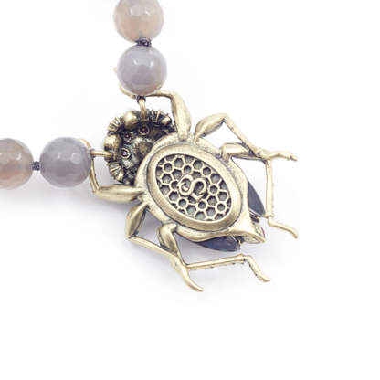 Beetle Statement Necklace