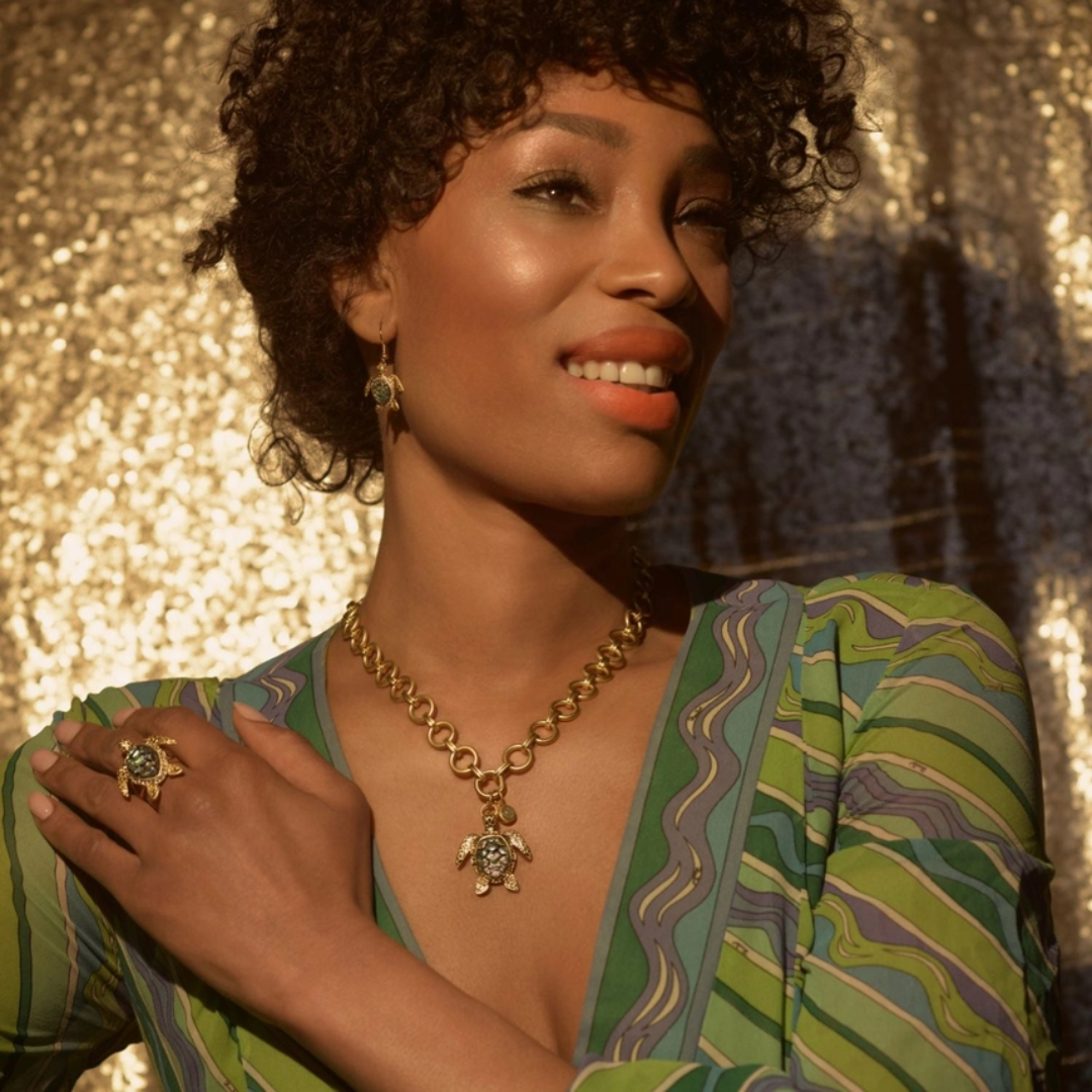 Turtle Round Chain Necklace