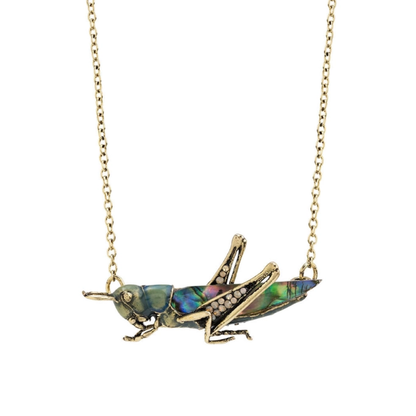 Grass Hopper Necklace