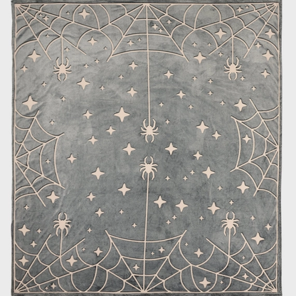 Spider Space Glow Blanket