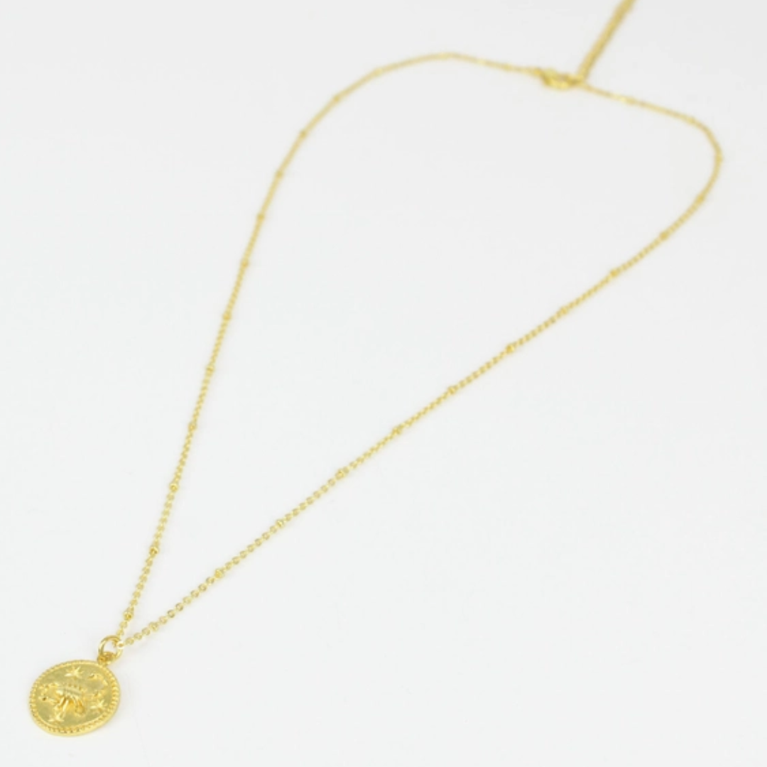 18K Gold Plated Horoscope Necklace
