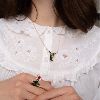 Hummingbird Pendant Necklace