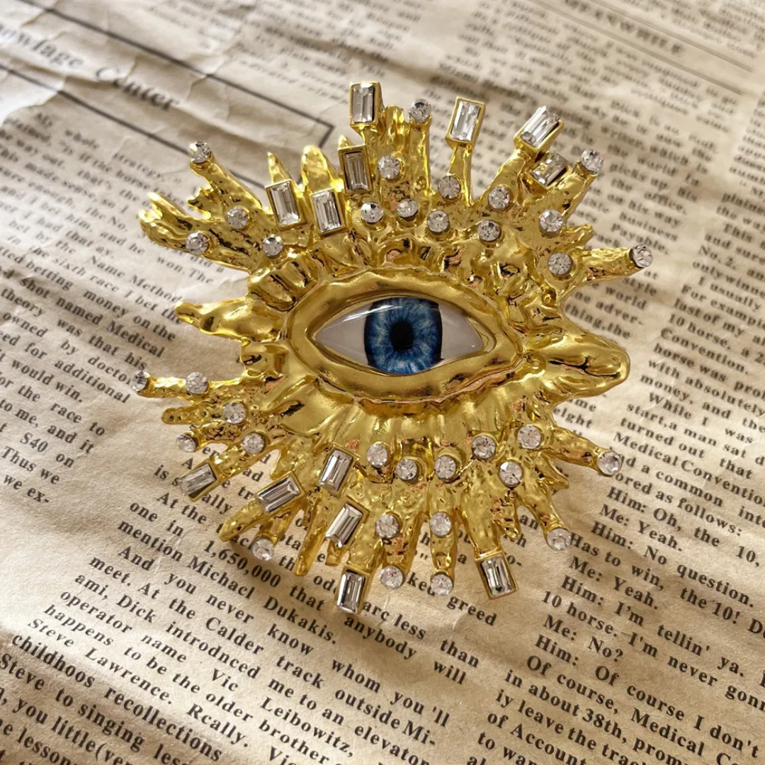 Statement Baroque Eye Ring