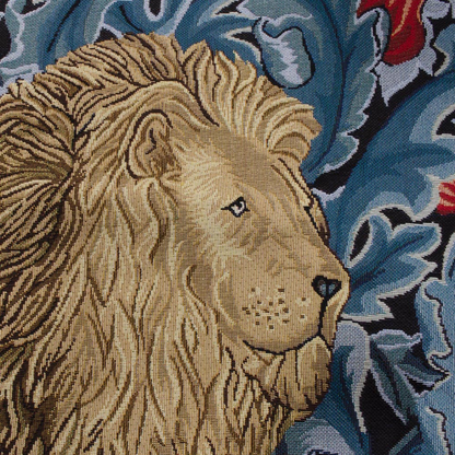William Morris Lion and the Forest Wall Hanging