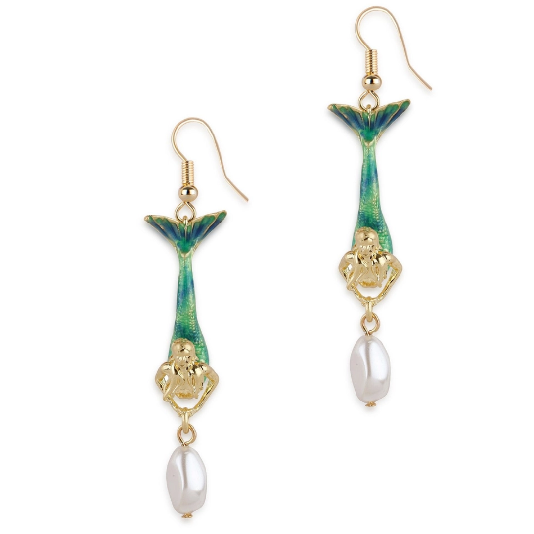 Mermaid Drop Earrings
