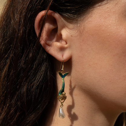 Mermaid Drop Earrings