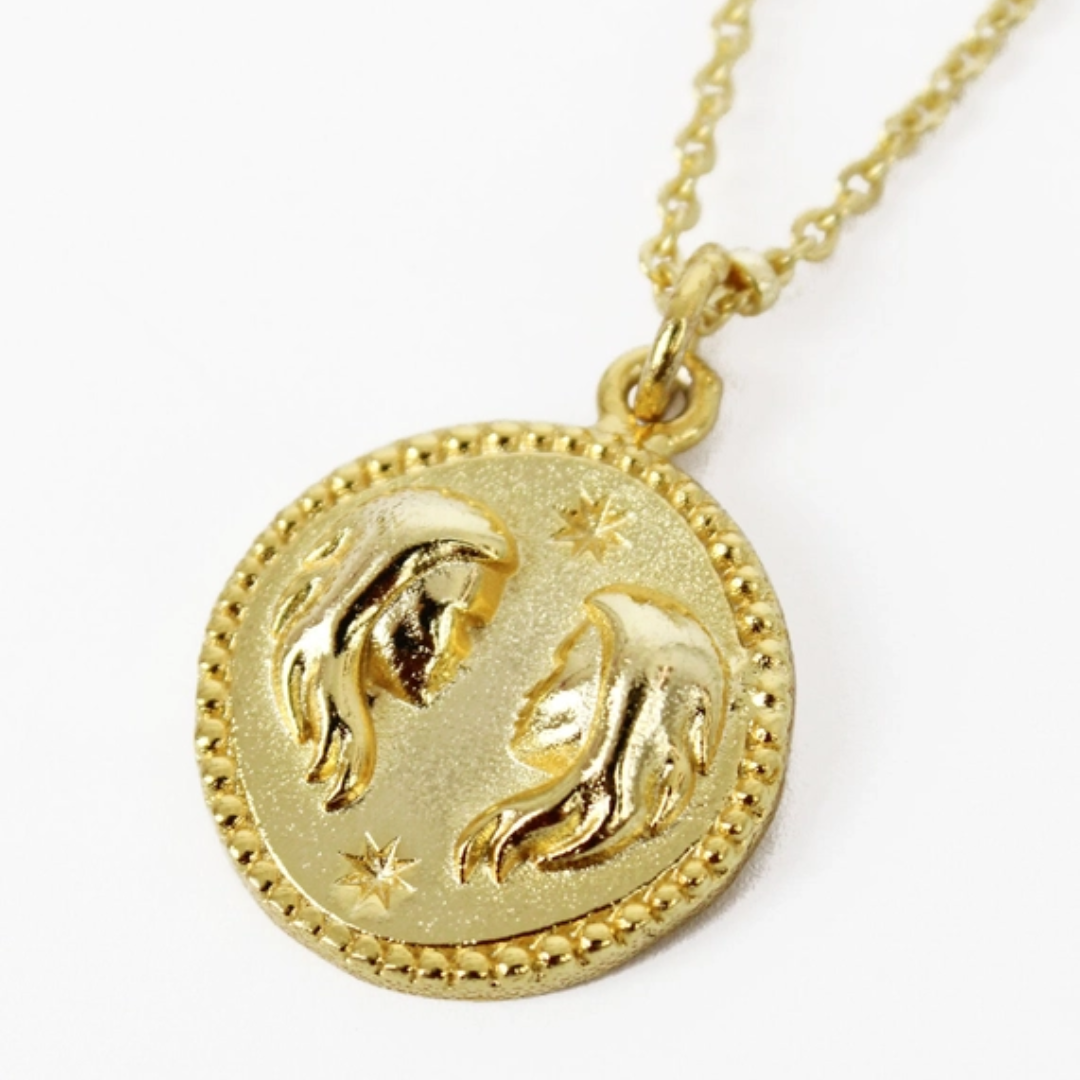 18K Gold Plated Horoscope Necklace