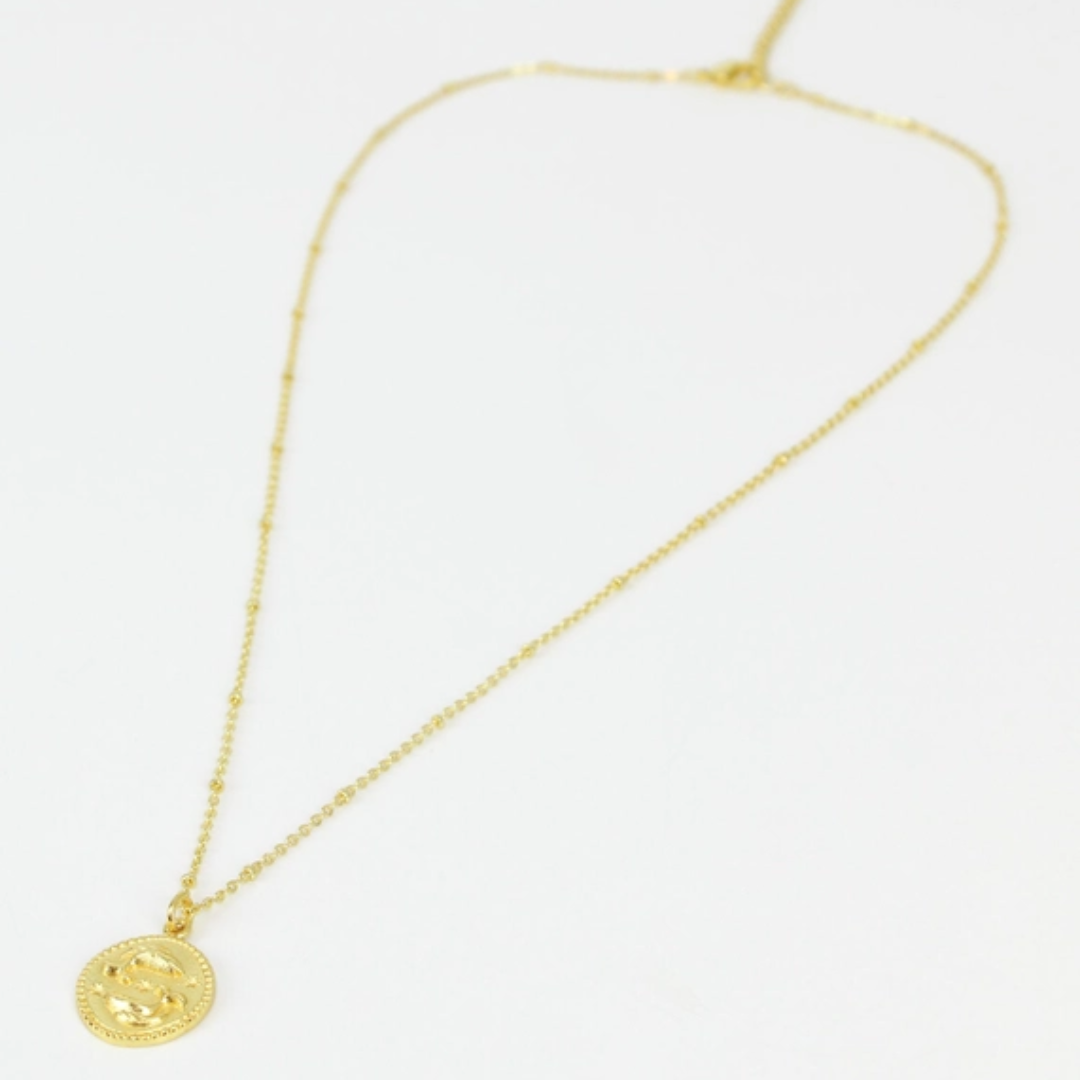18K Gold Plated Horoscope Necklace