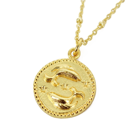 18K Gold Plated Horoscope Necklace