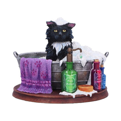 Cat In The Bath Figurine