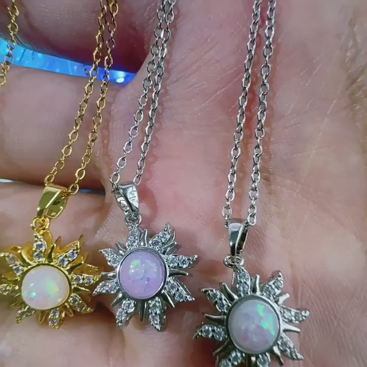 Opal Sun Jewellery Set