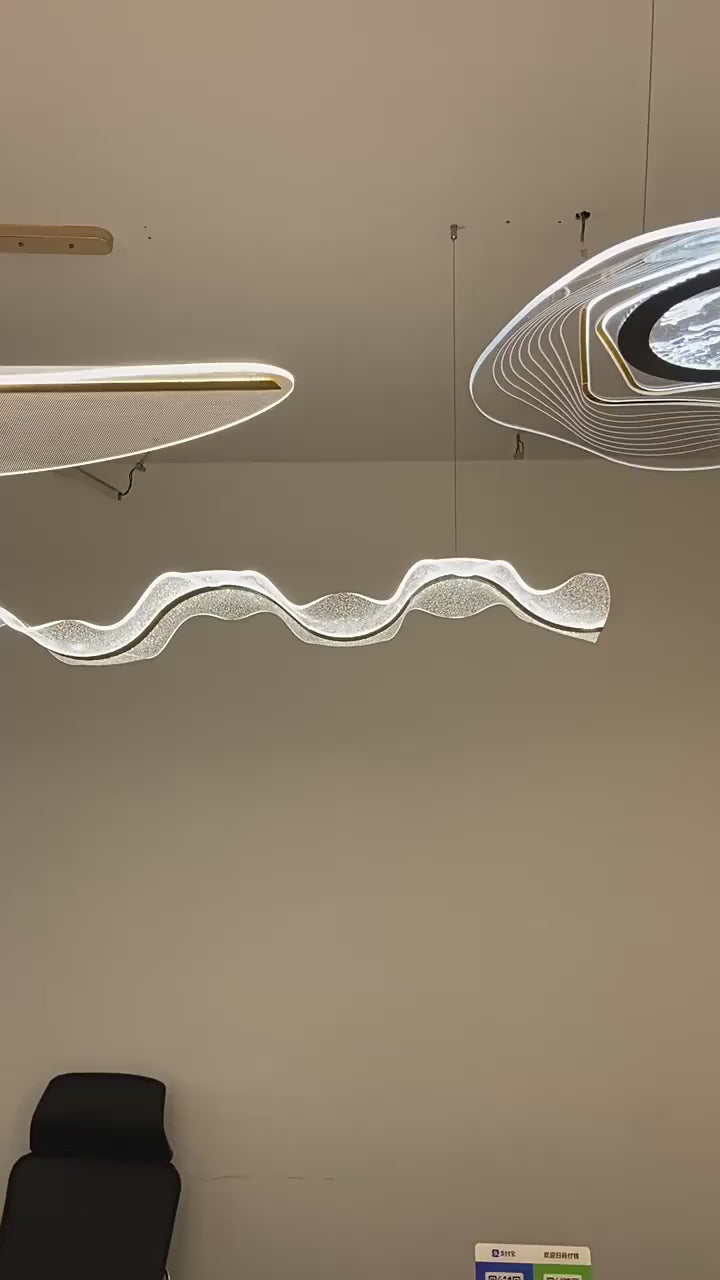 Nordic Wave Ceiling Light