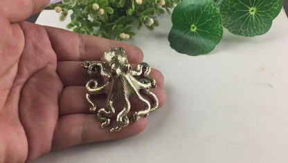 Copper Octopus Ornament