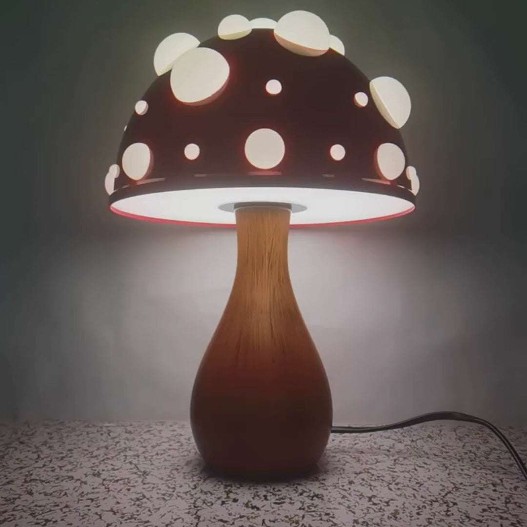 Mushroom Bedside Lamp