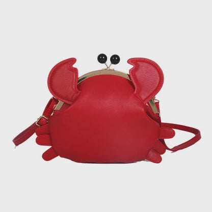 Cute Crab Crossbody Bag