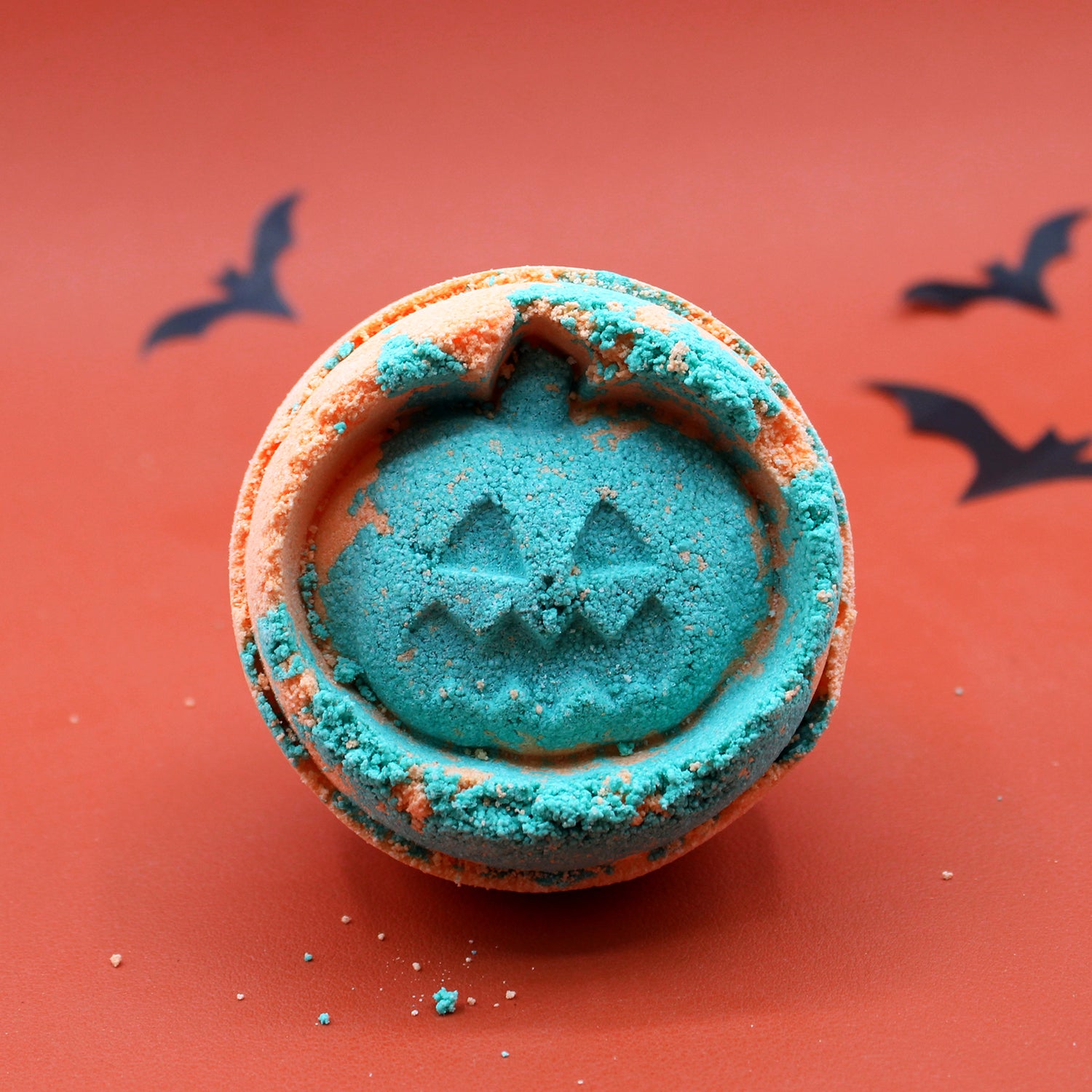 Halloween Pumpkin Bath Bomb - Floral Fawna