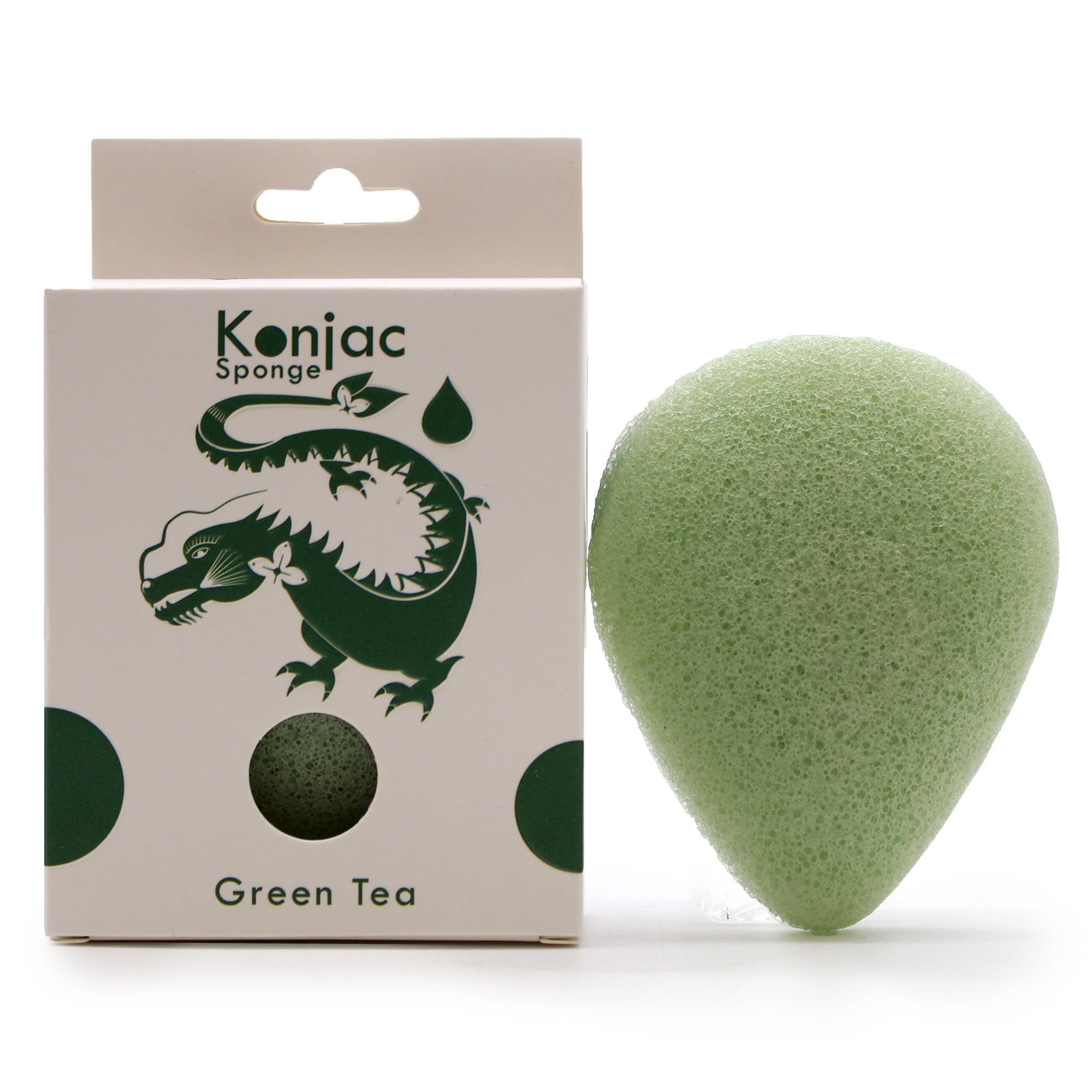 Teardrop Konjac Sponge - Floral Fawna