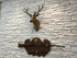 3D Deer Wall Hanging - Floral Fawna