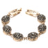 Luxurious Crystal Chain Bracelet - Floral Fawna
