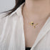 Bee & Honey Dripping Necklace - Floral Fawna