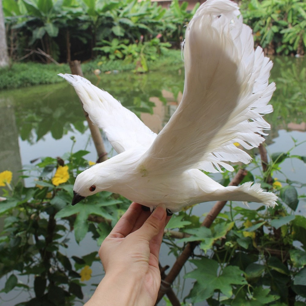 Artificial Dove Sculpture