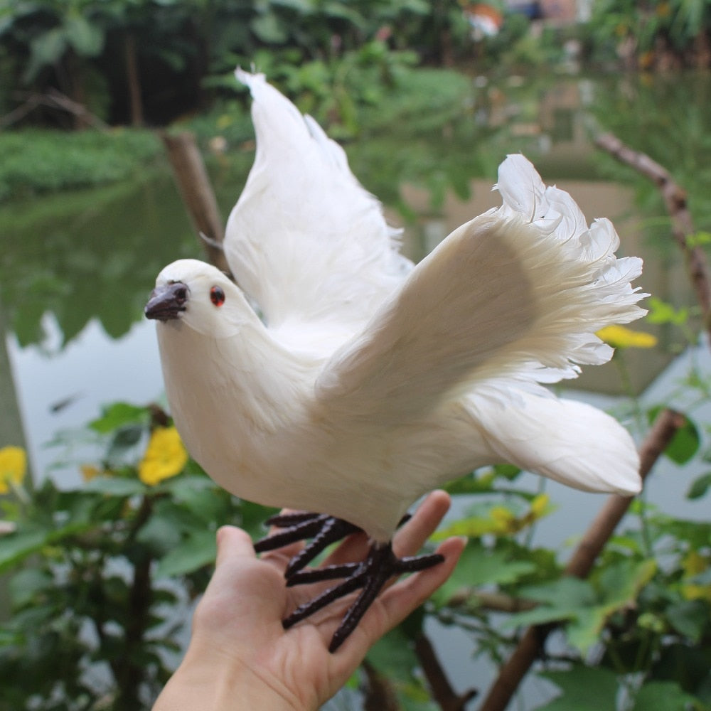 Artificial Dove Sculpture