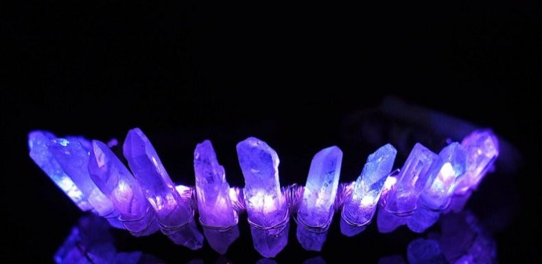 LED Crystal Headband - Floral Fawna