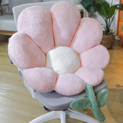 Plush Flower Pillow - Floral Fawna