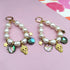 Pearl Charm Earrings - Floral Fawna
