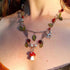 Handmade Cottage Core Necklace - Floral Fawna