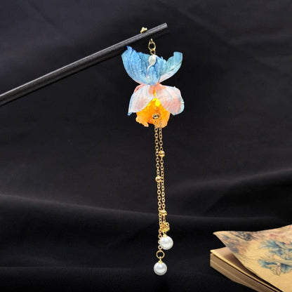 Chinese Style Hair Pin - Floral Fawna