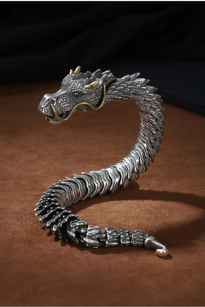 3D Dragon Bracelet - Floral Fawna