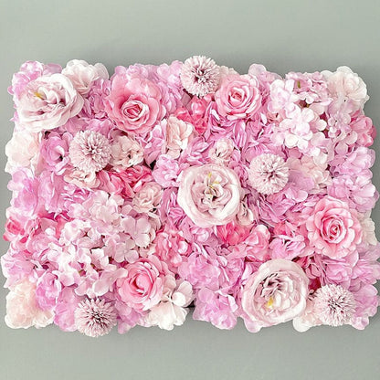 3D Silk Rose Back Drop - Floral Fawna
