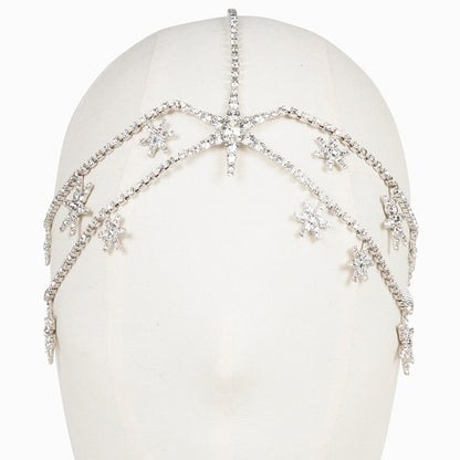 Multilayer Celestial Head Chain - Floral Fawna